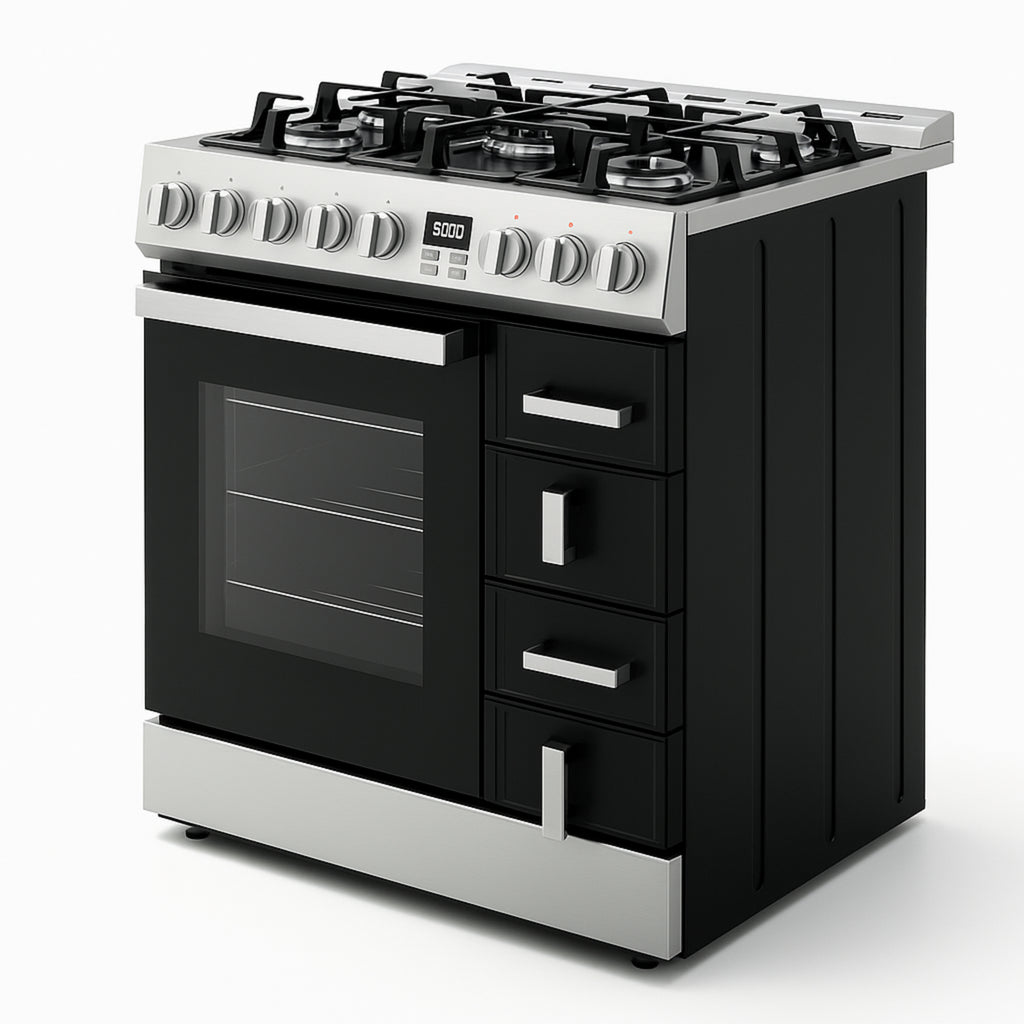 Cortessa Nero 90 Elite Gas Range