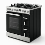 Cortessa Nero 90 Elite Gas Range