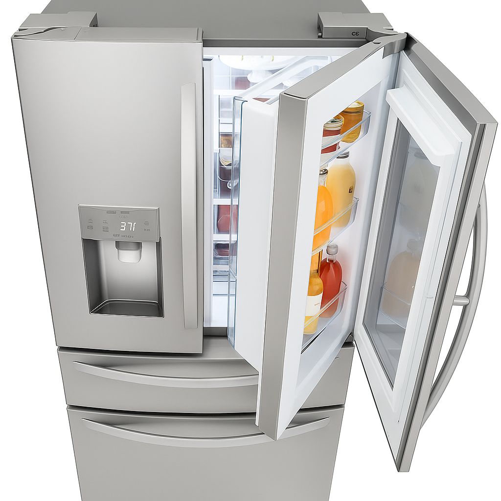 Auronox VistaGlass 4-Door Smart Refrigerator
