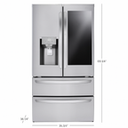 Auronox VistaGlass 4-Door Smart Refrigerator